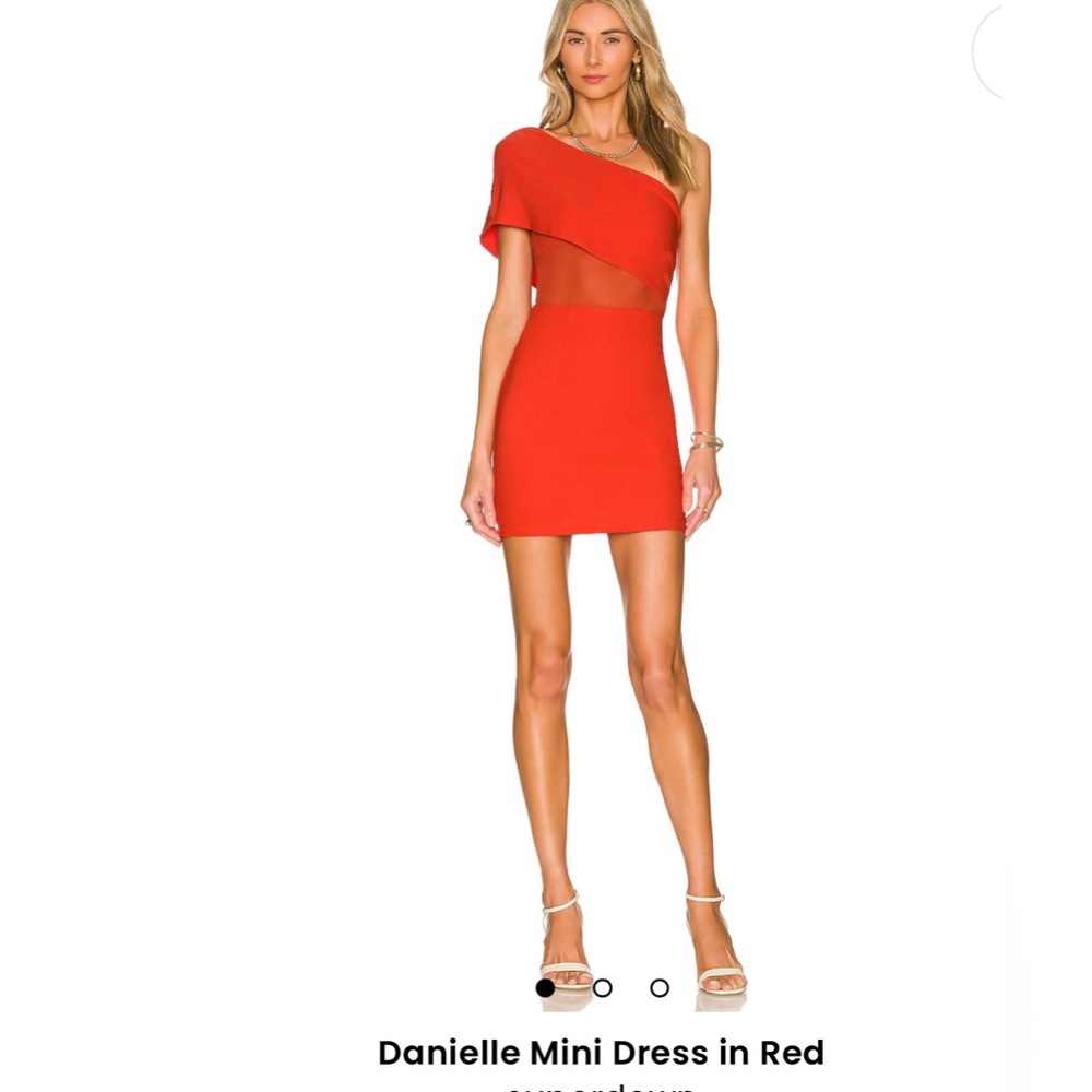 Superdown one sleeve Danielle mini dress